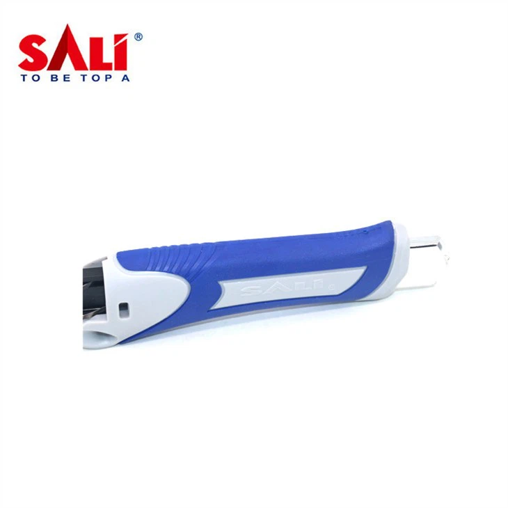 ABS+TPR retractable utility knife 1+3blade (6)