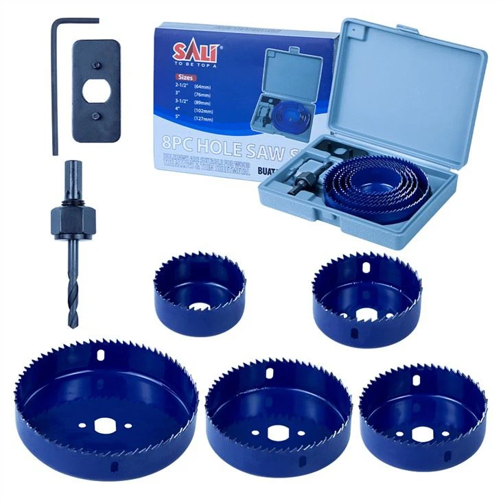 8pcs Hold Saw Set